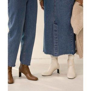 Oak + Fort 5627 Brown Leather Boot Size 8